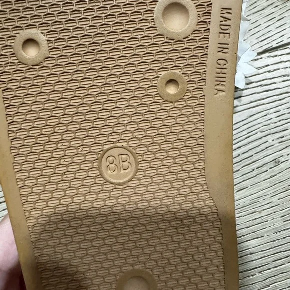 Lucky Brand Tan Slide Sandals - Picture 3 of 3